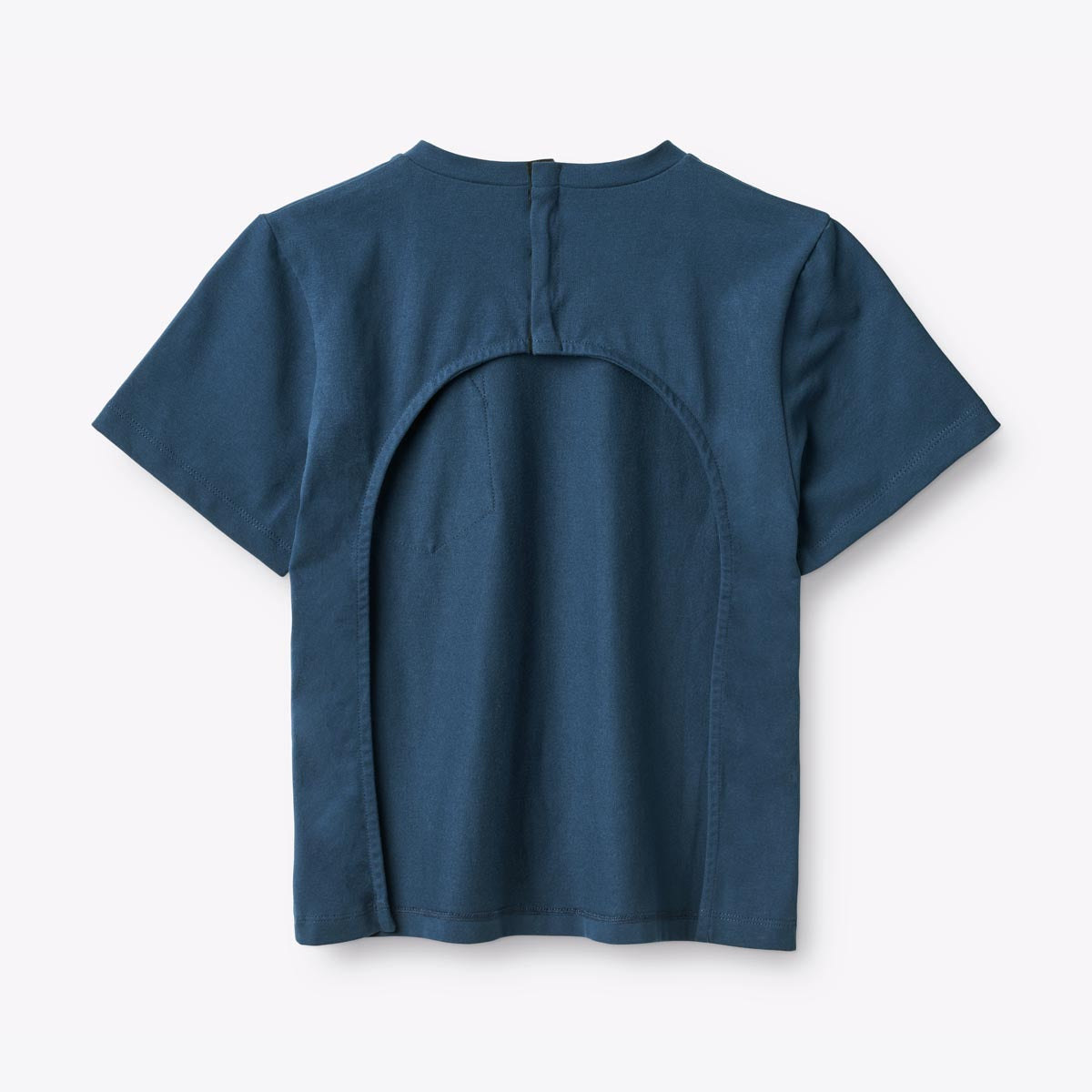 ABEL T-shirt for disabled children - Navy Blue (open back for wheelchair users)